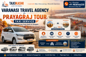 Varanasi travel agency for Prayagraj tour with taxi service