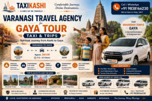Varanasi travel agency for Gaya tour with taxi and comfortable cab service